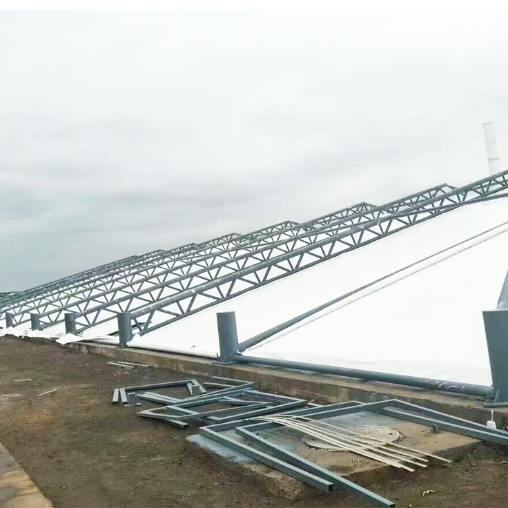 污水加盖膜结构