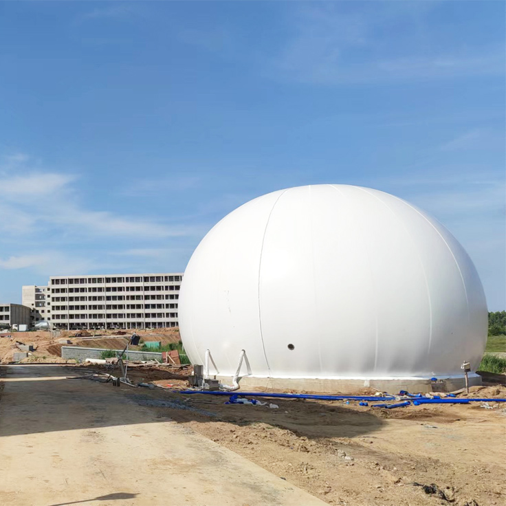 海南1000立方沼气柜